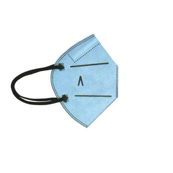 Pack 5 unidades Mascarilla Airnatech 20 lavados Azul Celeste talla Niños TALLA S