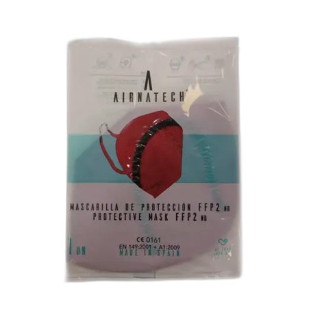Pack 10 uds Mascarillas Airnatech FFP2 Granate - Imagen 5