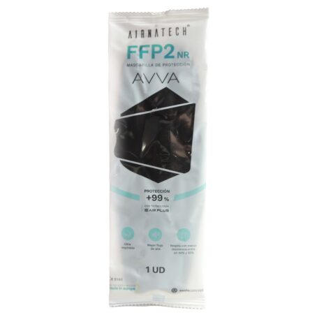 Packs Mascarilla Avva FFP2 Airnatech Negra - Imagen 4
