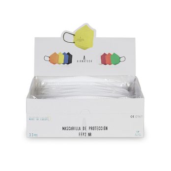 Caja Mascarillas color blanco AVVA FFP2 33unidades